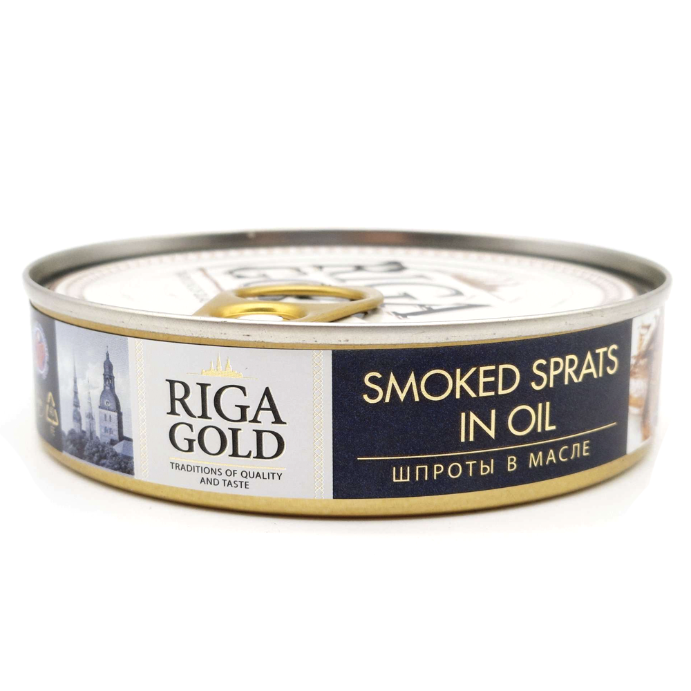 Sprats in Oil, Riga Gold, 160g