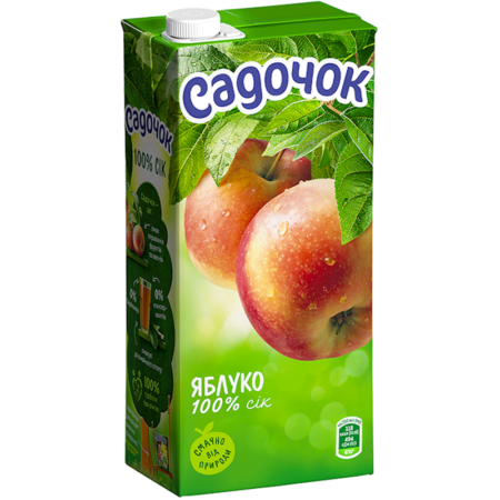 "Sadochok" Apple juice 0.95L