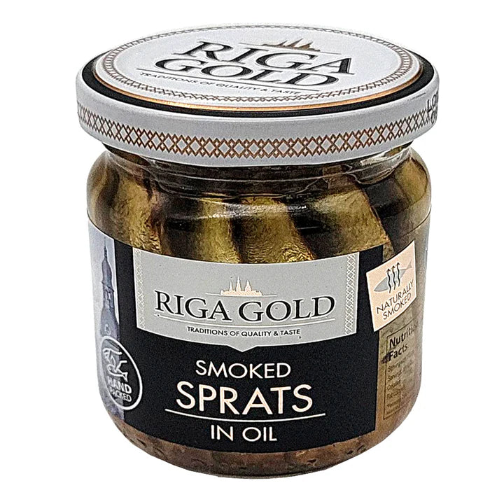 Sprats in Oil "Riga Gold", 100g