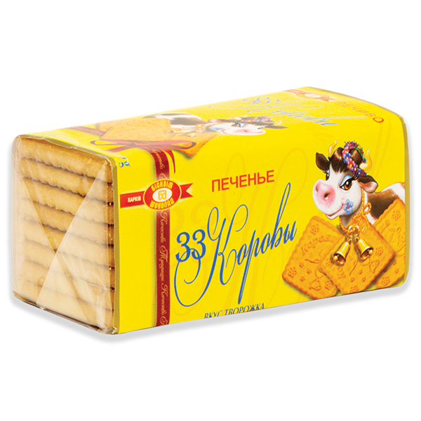 "33 Korovi" Cookies With Farmer Cheese Flavor 180g
