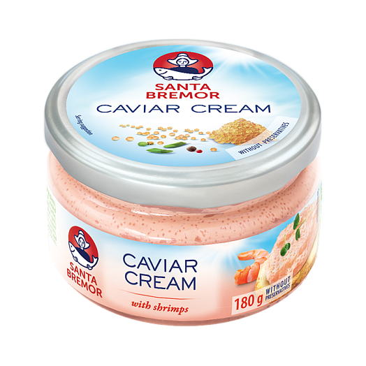 "Caviar Cream" capelin caviar with shrimps 180g