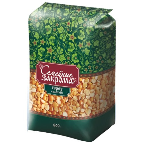 "Semejnye Zakroma" - Halved Peas 800g