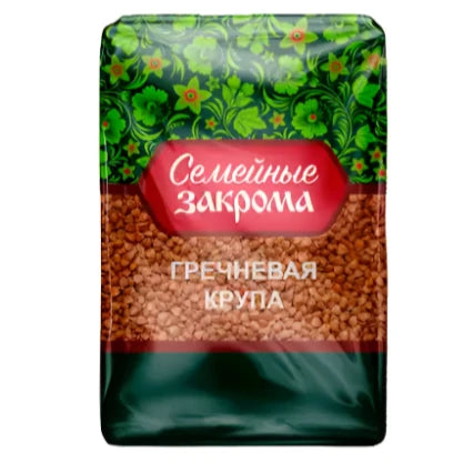 "Semejnye Zakroma" - Buckwheat Whole Grain 1.5kg