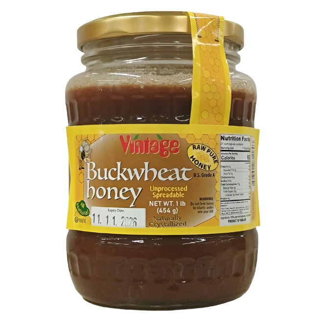 VINTAGE Buckwheat Honey 454g