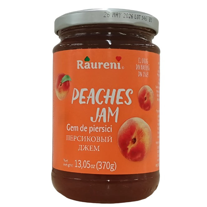 "Raureni" Peach Jam 370g