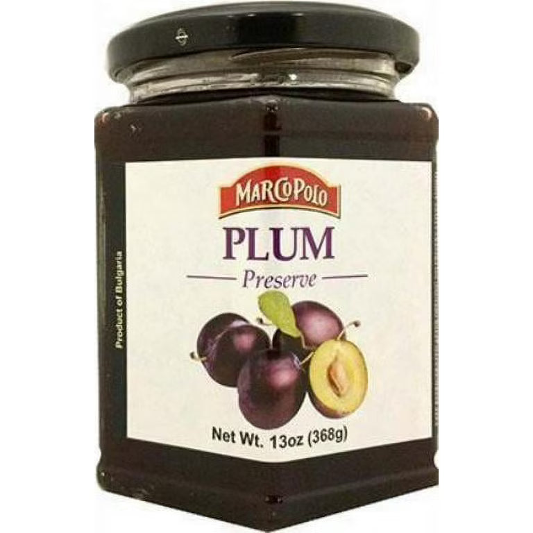Plum Jam Preserve by "Marco Polo" 13 oz