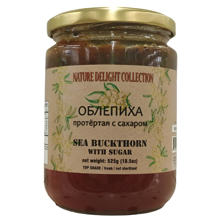 "Nature Delight Collection" Sea Buckthorn with Sugar 525g