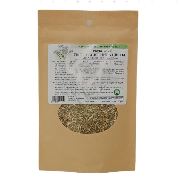 PhytoLab "Natural Herbs For Your Health" YARROW FLOWER 40g