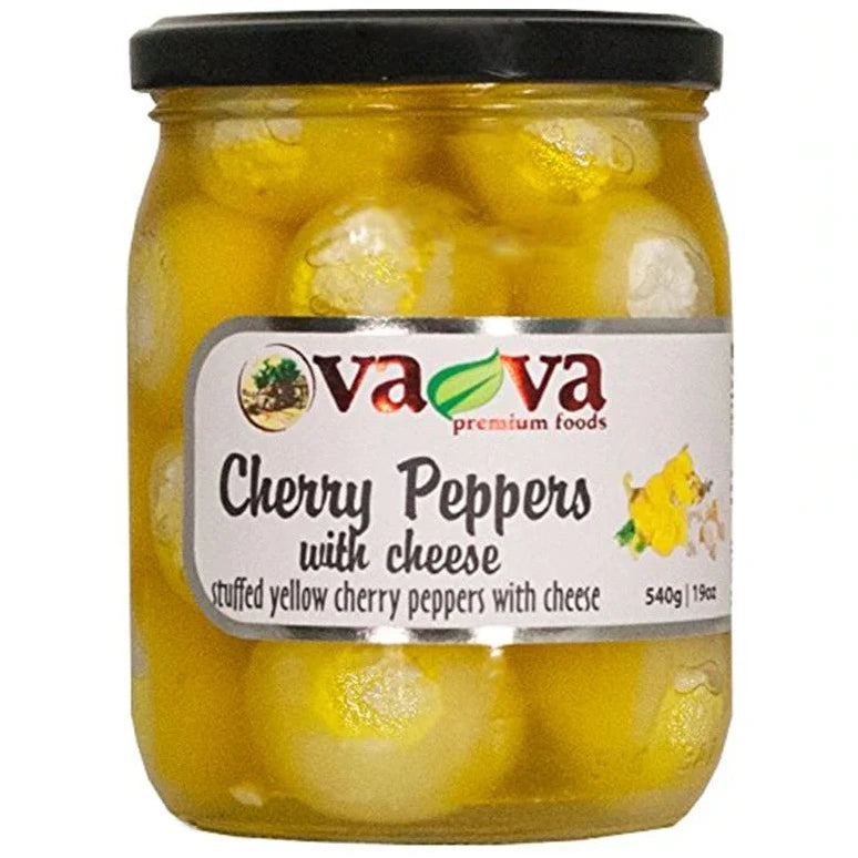 VAVA Yellow Peppers with Cheese 510g