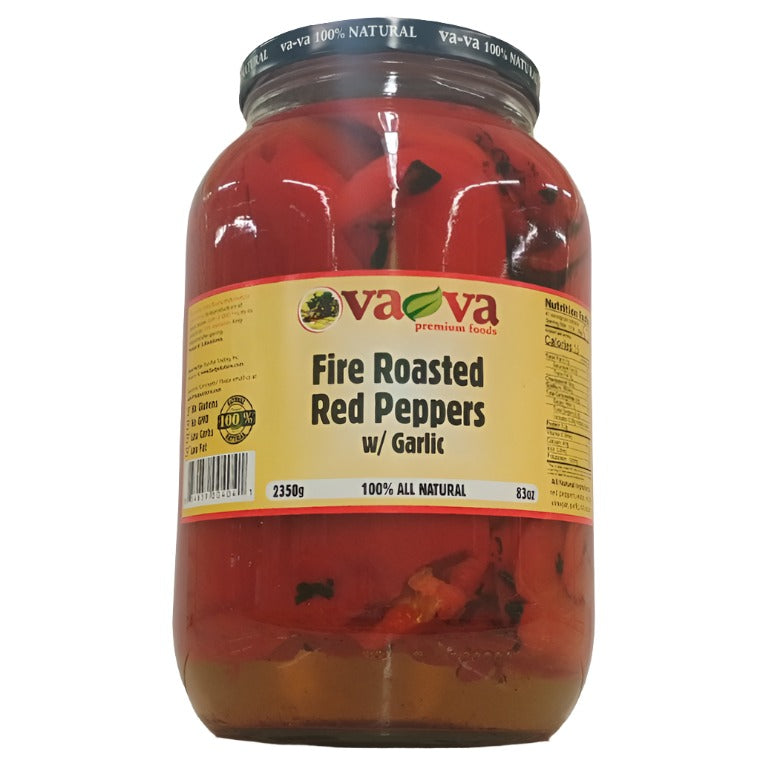 VAVA Roast Red Peppers with Garlic 2400g
