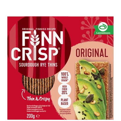 "FINN CRISP" Original Sourdough Rye Thins 200g