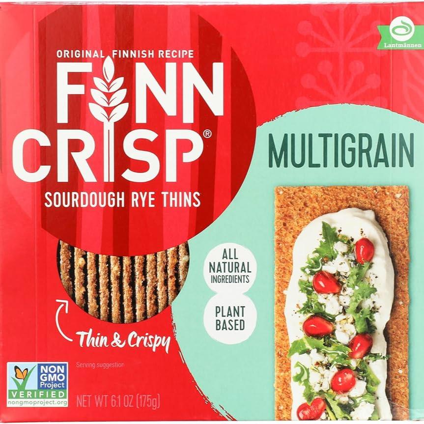 "FINN CRISP" Multigrain Sourdough Rye Thins 200g