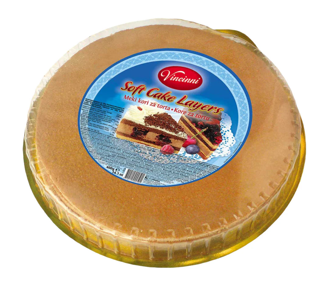 "VINCINNI" Soft Cake Layers 400g