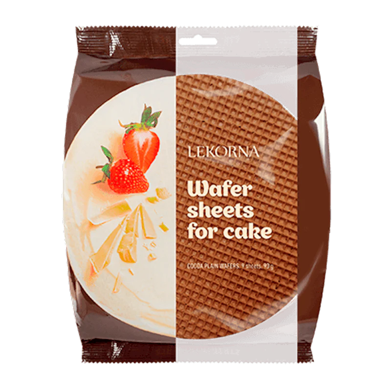 "LEKORNA" Wafers Cocoa 90g