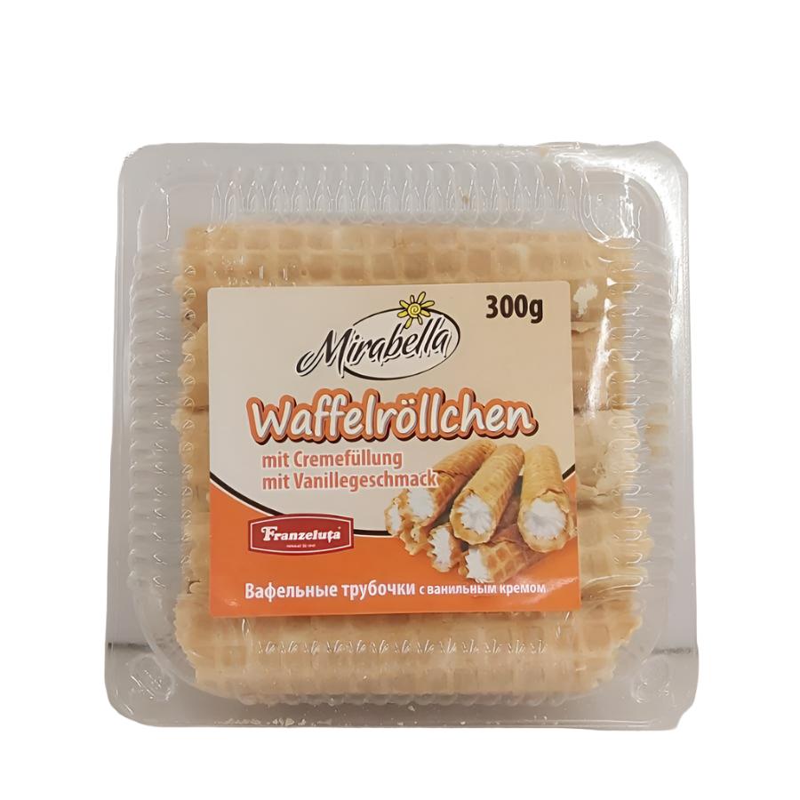 "Mirabella" Waffle Rolls with Vanilla 300g