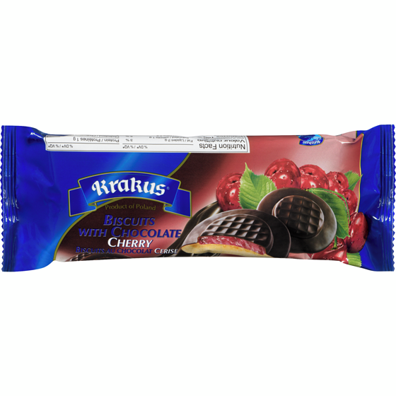 "Krakus" Cookies Cherry 135g