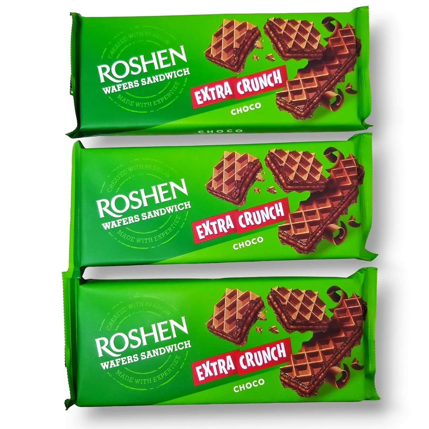 "Roshen" Wafer Sandwich Cocoa 140g