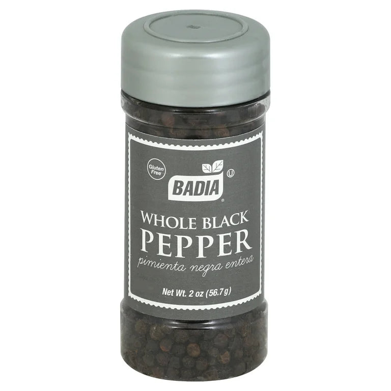 "Badia" Whole Black Pepper 2oz
