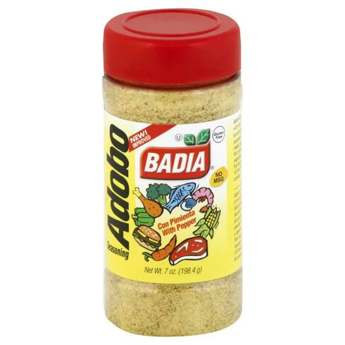 "BADIA" ADOBO with PEPPER 7oz