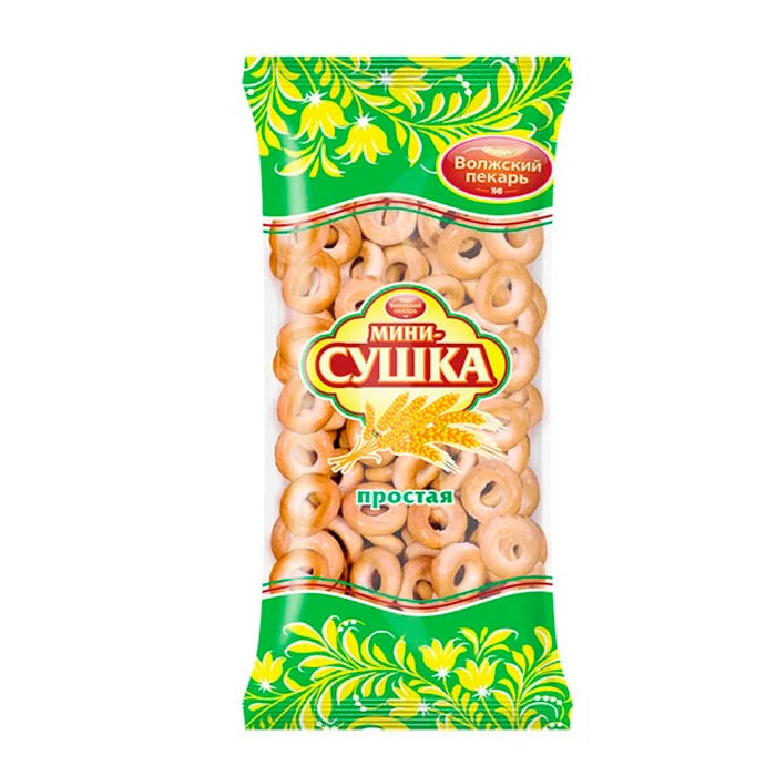 "Volzhskii Pekar" MINI SUSHKI PLAIN 180g