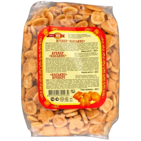 Biscuit Patience Crackers 400g