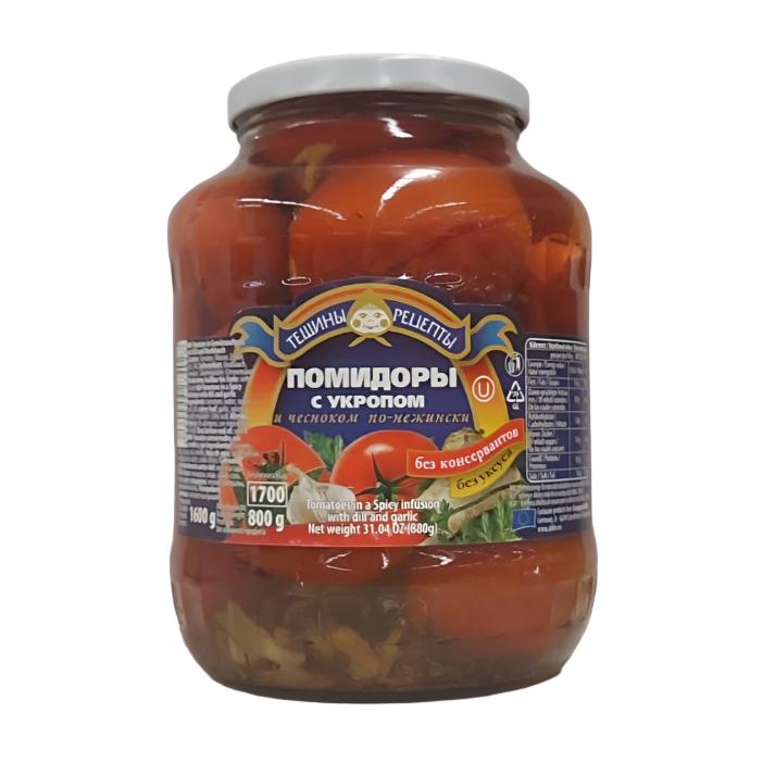 "Teshiny Recepty" Tomato with Dill&Garlic 1.7kg
