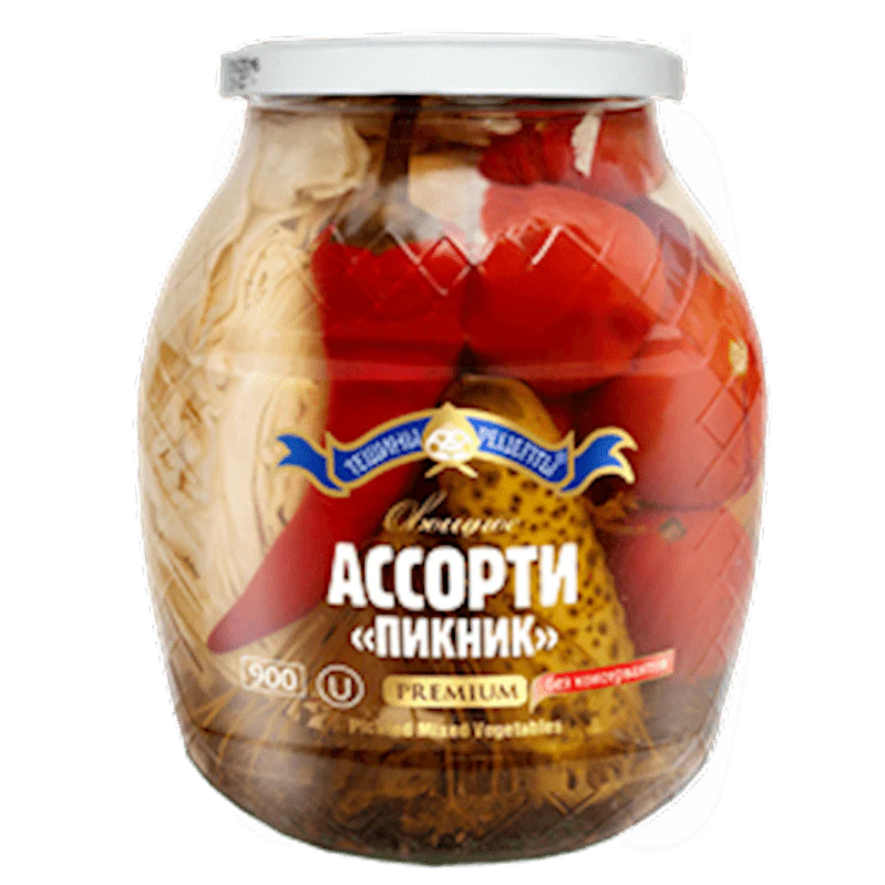"Teshiny Recepty" Picnic Veggies 830g