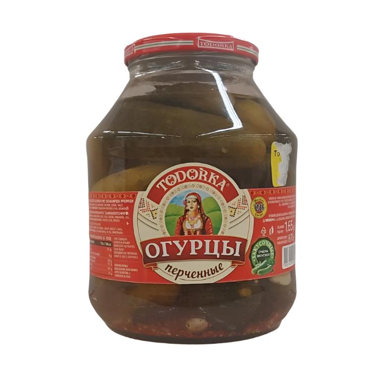 "Todorka" Gherkins with Pepper 1kg