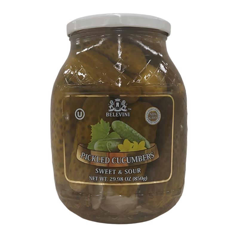 "Belevini" Pickles Sweet and Sour 840g