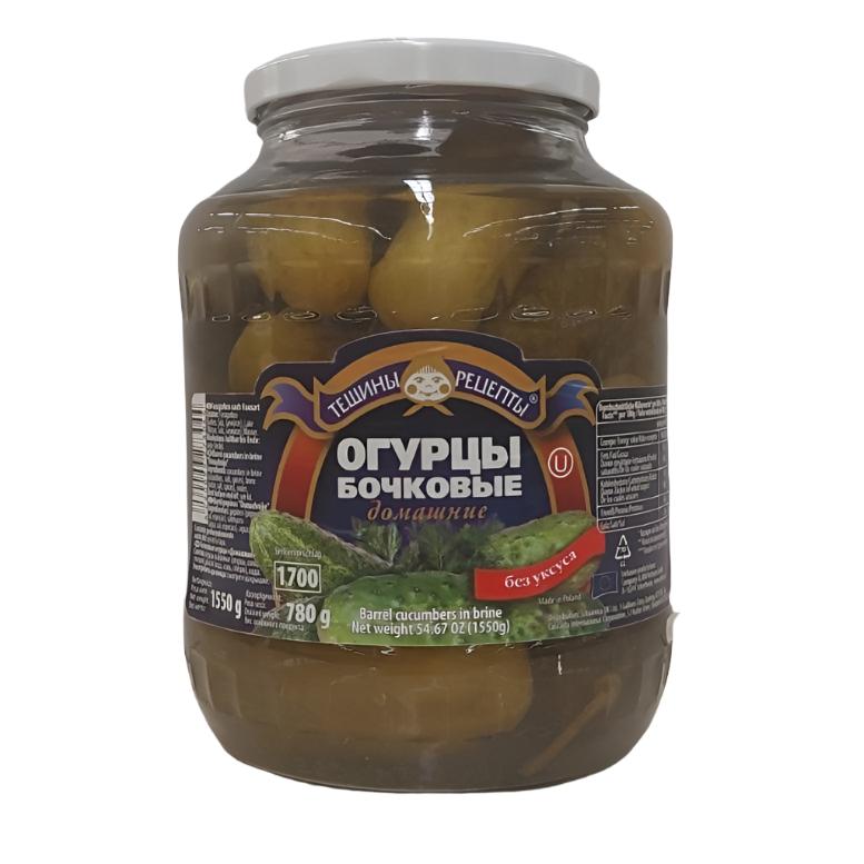 "Teshiny Recepty" Cucumbers in Brine 1.7kg