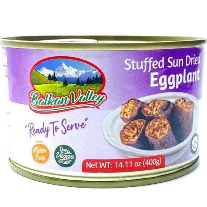 "Balkan Valley" Stuffed Eggplant 400g