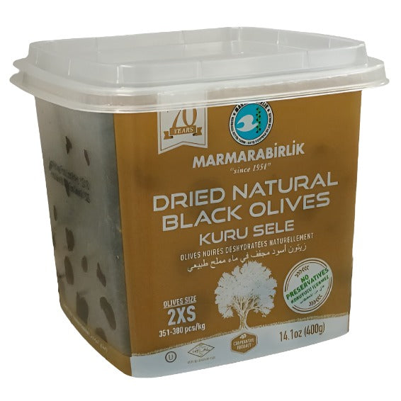 "MarmaraBirlik" Black Olives XS 400g
