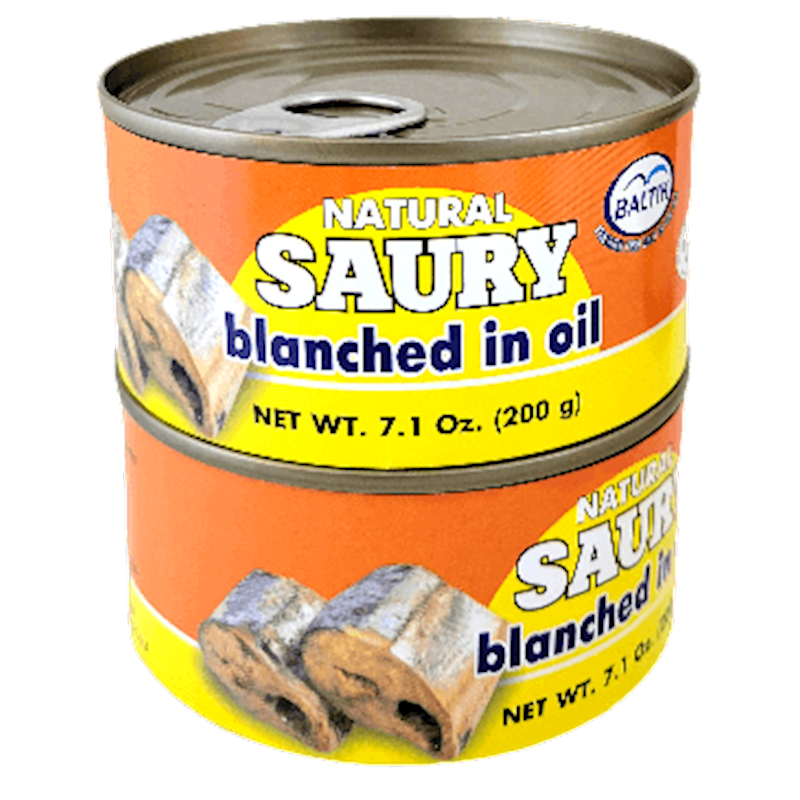 Baltic Saury/Blanched Oil 200g