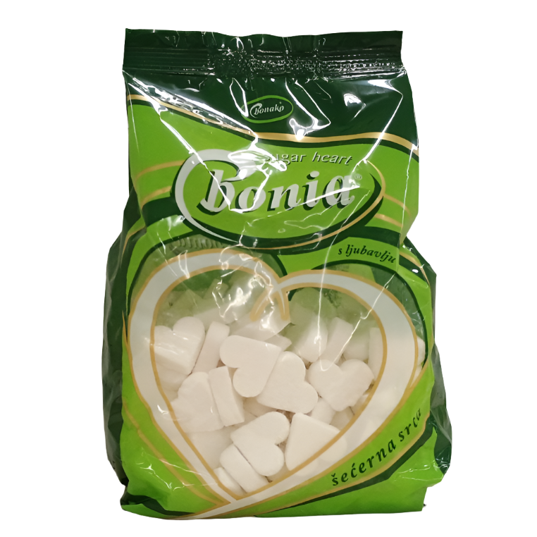 "Bonako" Sugar Hearts 800g