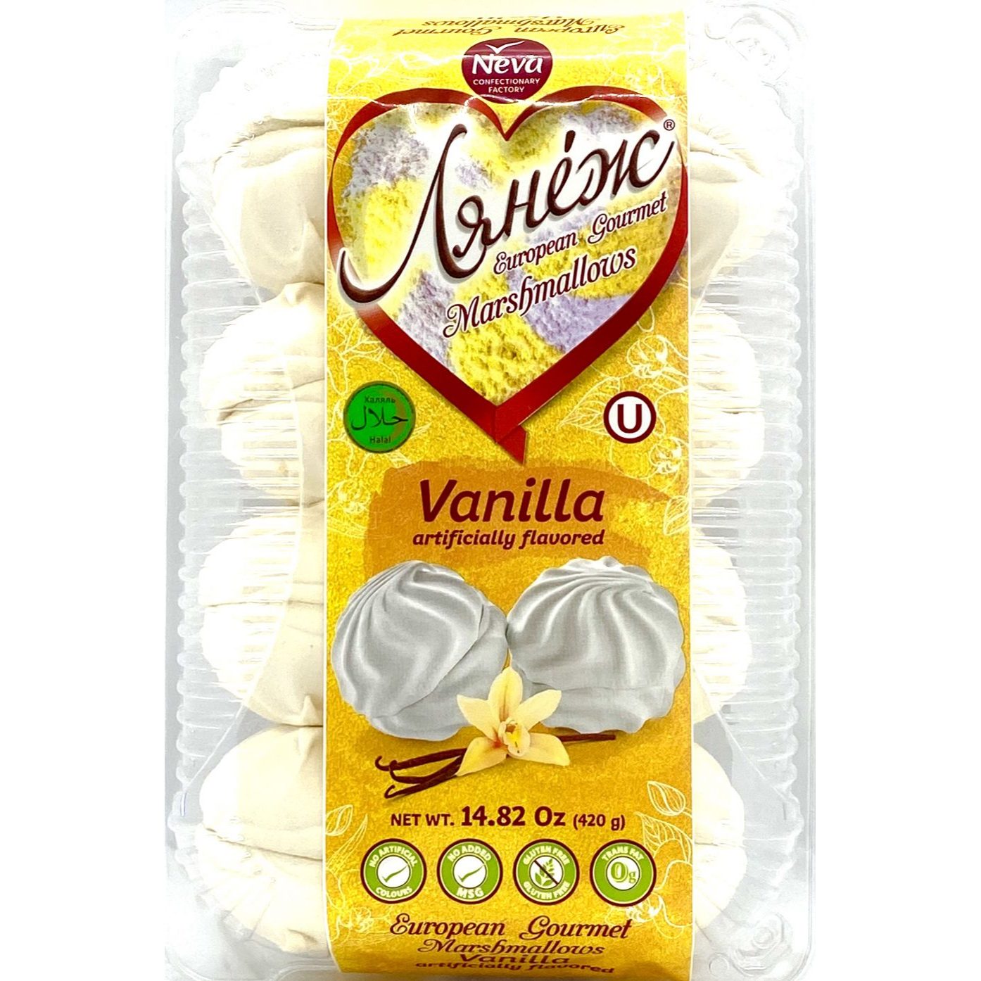 "La Neige" Marshmallow Zefir with Vanilla 420g