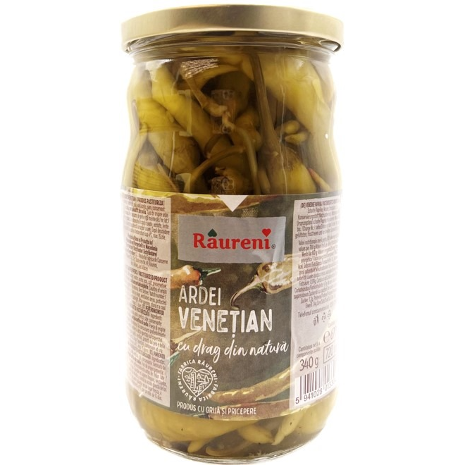 "Raureni" Hot Peppers in Vinegar 670g