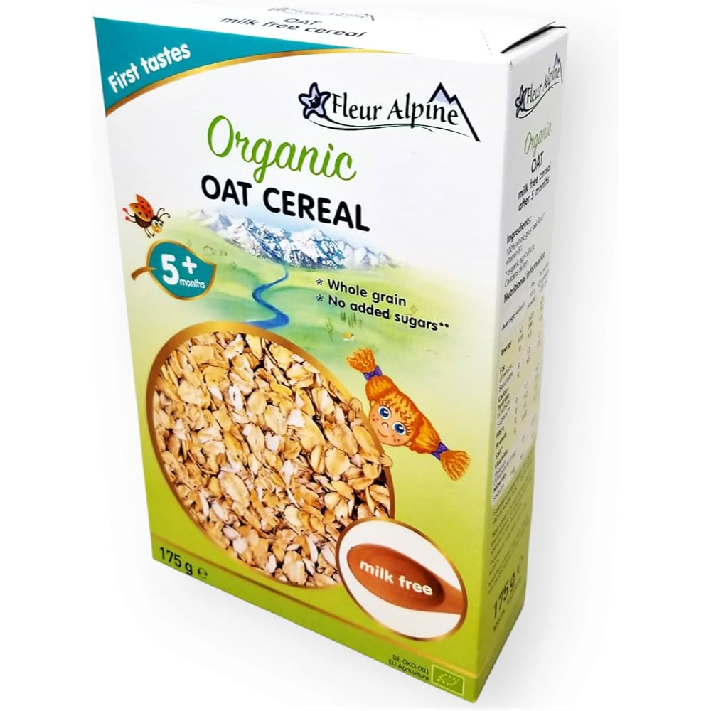 "Fleur Alpine" Organic Oat Cereal Milk Free 200g