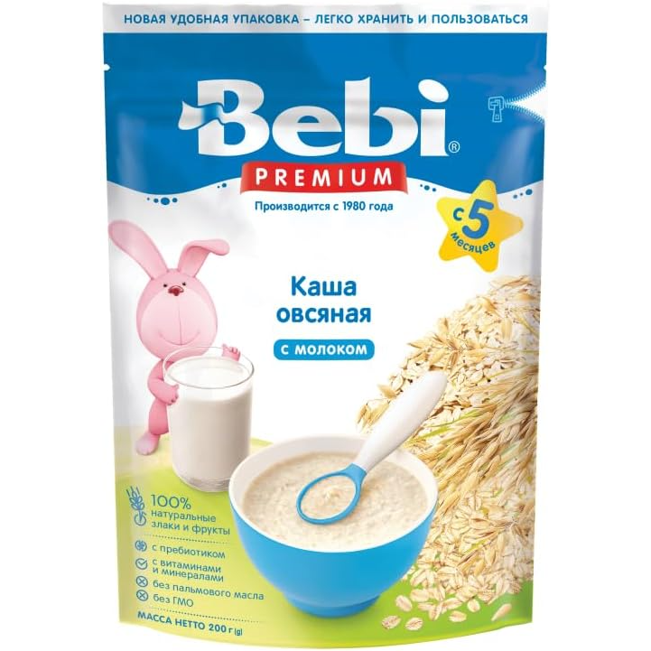"Bebi" Oatmeal with Milk 200g