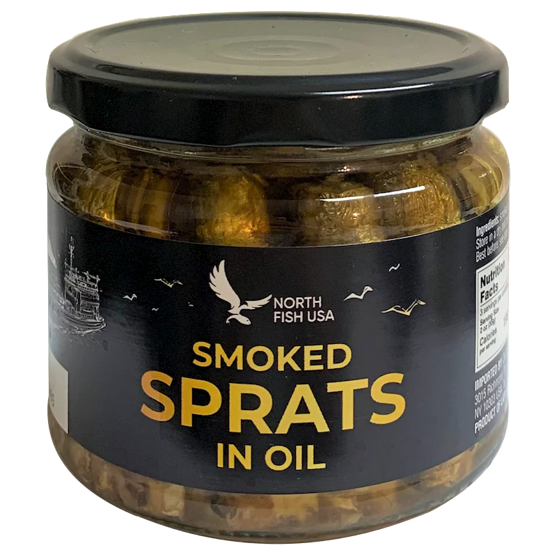 "North Fish" Smoked Salaka in oil Size 250g