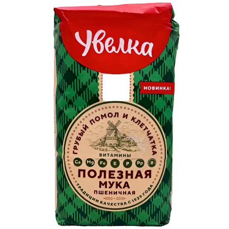 UVELKA Wheat Flour "Poleznaya" 2kg