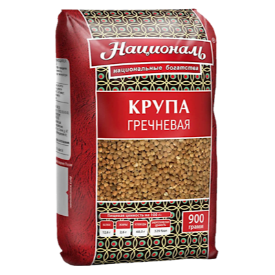 "NATSIONAL" Buckwheat 900g