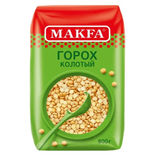 "Makfa" Crushed Peas 800g