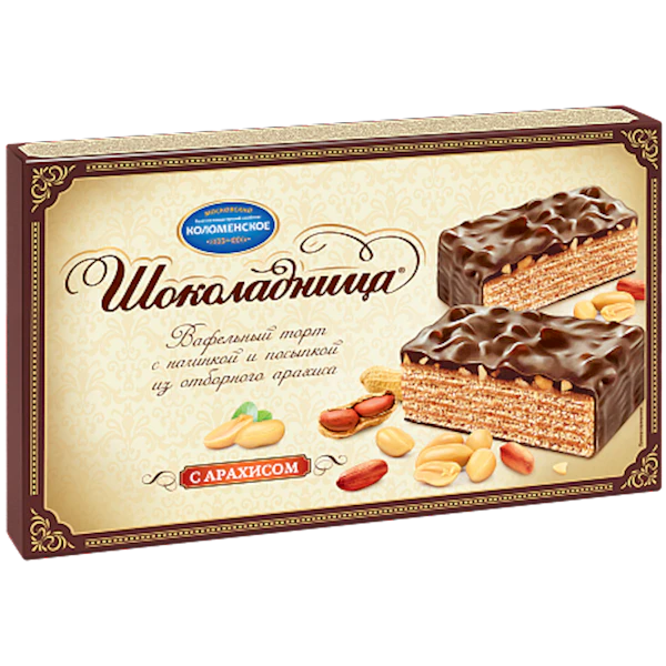 "Kolomensky" Wafer Cake Peanut 400g