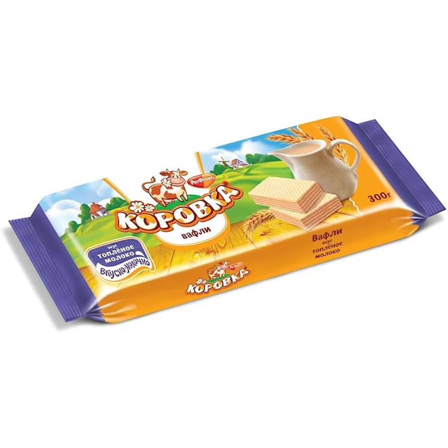 "RotFront" Korovka Wafers Baked Milk 300g