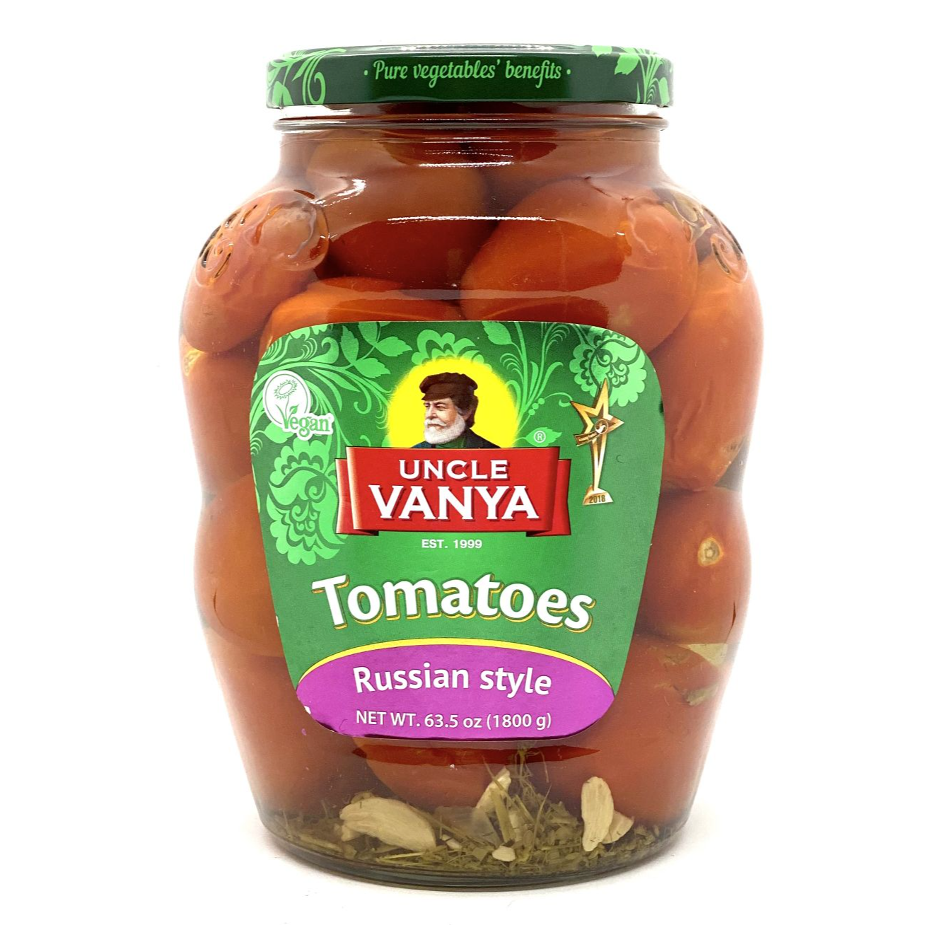 "Uncle Vanya" Pickled Tomatoes 1.8L
