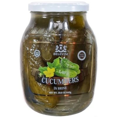 "Belevini" Cucumbers in Brine 840g