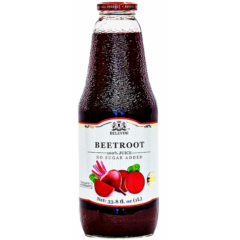 Belevini No Sugar Added 100% Beetroot Juice 1L