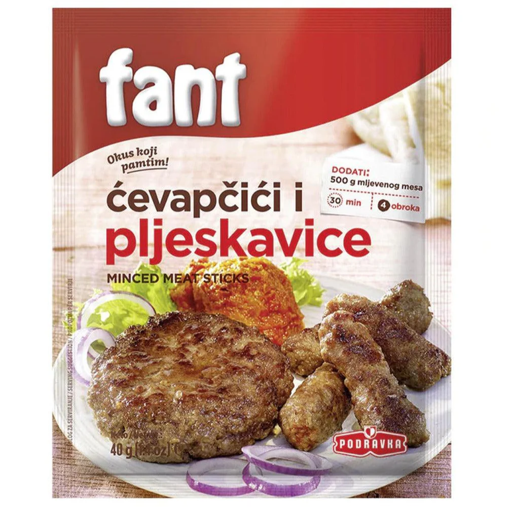 "Fant" Minced Meat Sticks Seasoning 40g