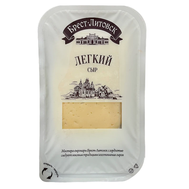 "Brest-Litovsk" Cheese Light Sliced 150g