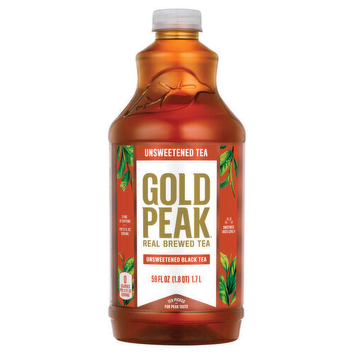 Gold Peak Unsweetened Black Tea Bottle